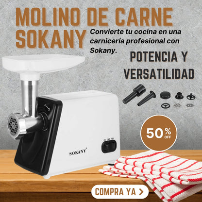 Molino Eléctrico Multifuncional SOKANY SK-312