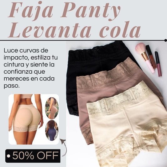 Faja Panty Levanta Cola Control abdomen