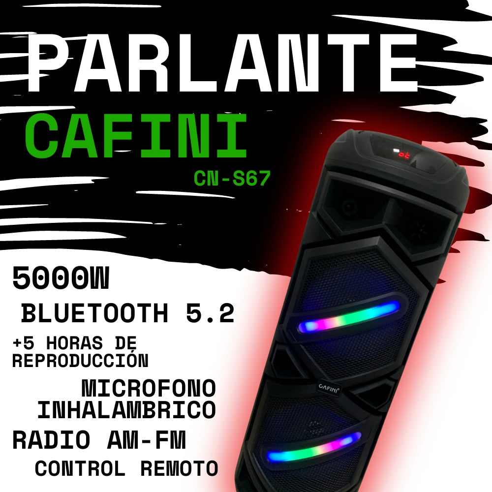 Parlante karaoke Cafini Grande 88 CM