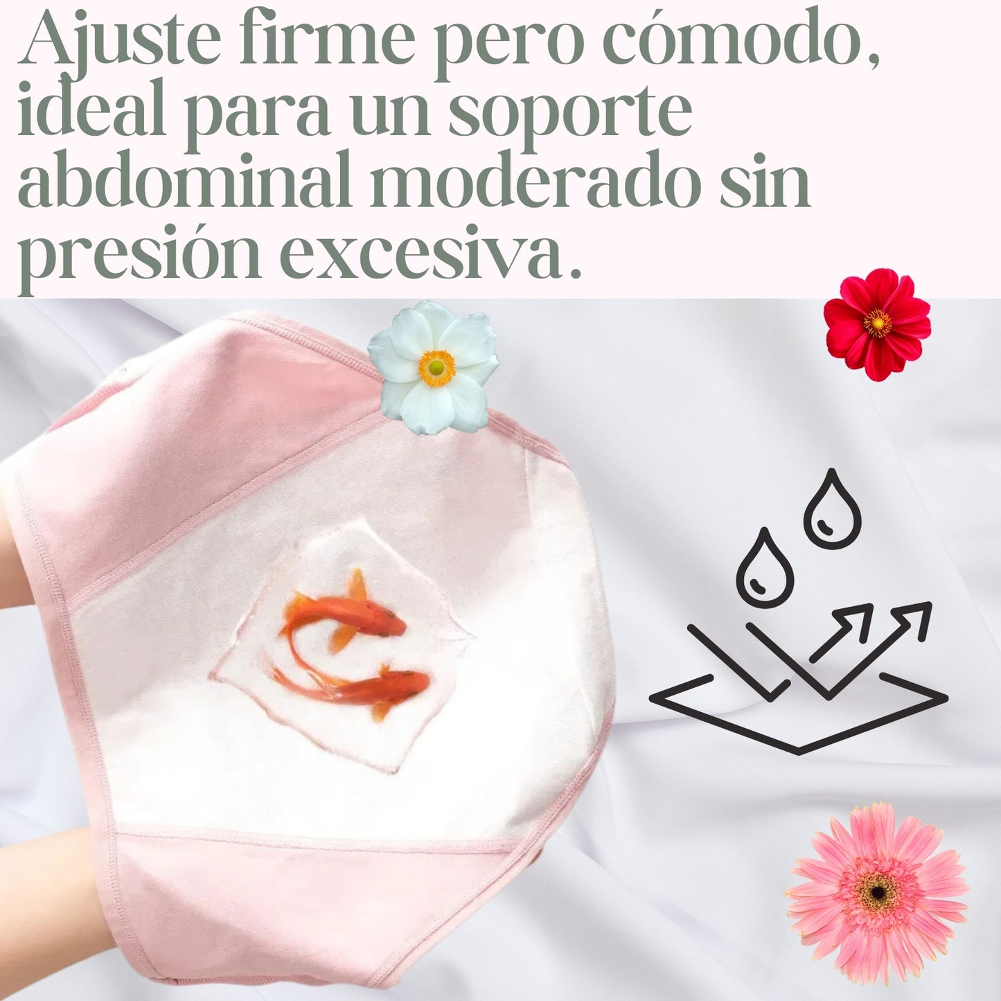 Interiores para incontinencia y flujo menstrual