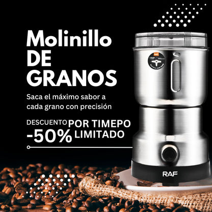 Molinillo Electrico Raff: La Mejor Manera de Extraer Todo el Sabor de tus Granos