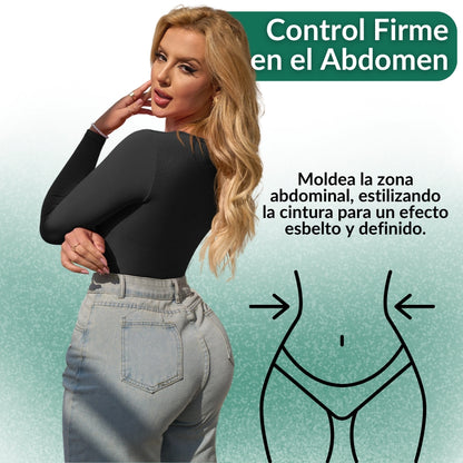 Body Sexy Control Abdomen Manga Larga Pack(x2)