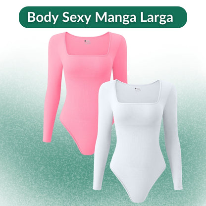 Body Sexy Control Abdomen Manga Larga Pack(x2)