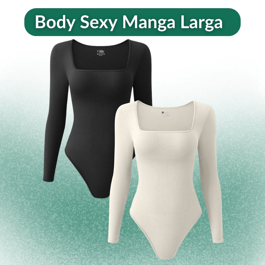 Body Sexy Control Abdomen Manga Larga Pack(x2)