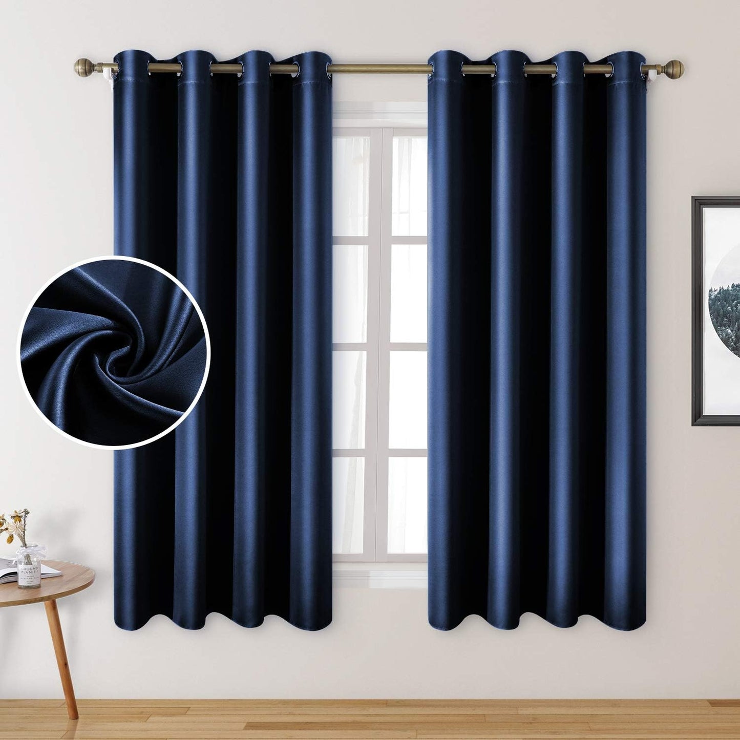 Cortinas Satinadas 3m x 2.30m