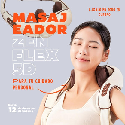 Masajeador ZenFlex 5D Portatil